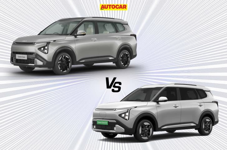 kia carens clavis ev vs ice differences explained