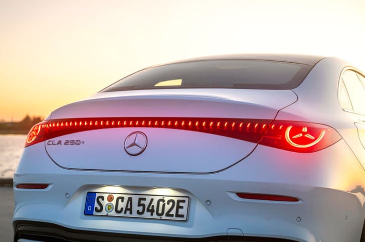 Mercedes-Benz CLA tail lamps Mercedes-Benz CLA tail lamps