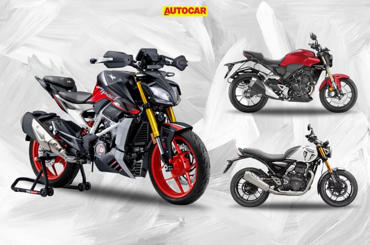 2025 TVS Apache RTR 310 vs rivals: price and specification comparison
