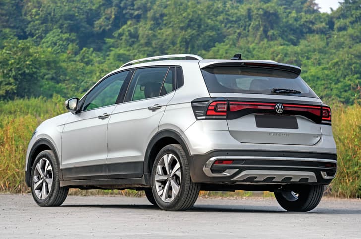 Volkswagen Taigun rear quater static