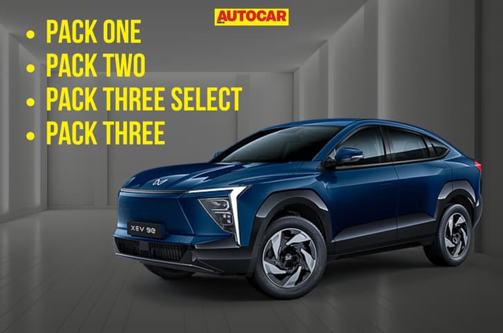 Mahindra XEV 9e price variants explained