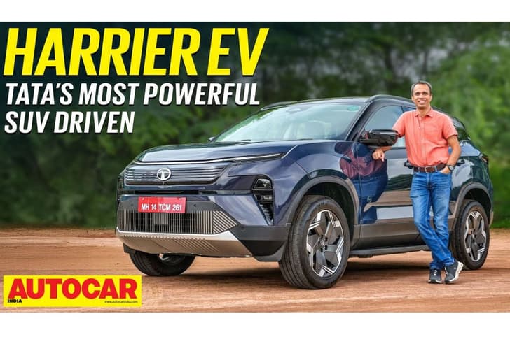 Tata Harrier EV video review 