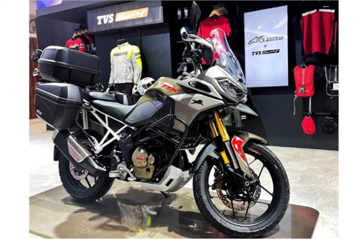 TVS RTX 300 adventure bike launch imminent