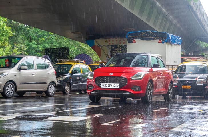 Maruti Swift long term review final report traffic shot