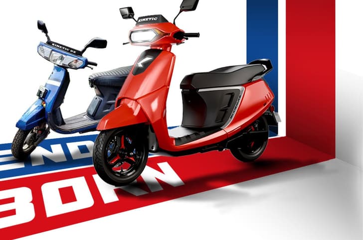 Kinetic DX electric launched at Rs 1.12 lakh Kinetic DX electric launched at Rs 1.12 lakh