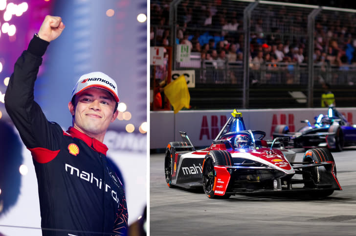 Mahindra Nyck de Vries Formula E London Mahindra Nyck de Vries Formula E London