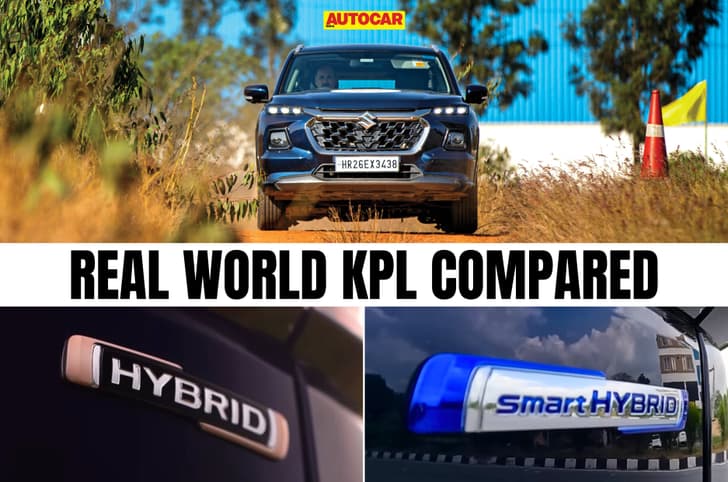 Maruti Grand Vitara hybrid vs petrol-AT real world mileage
