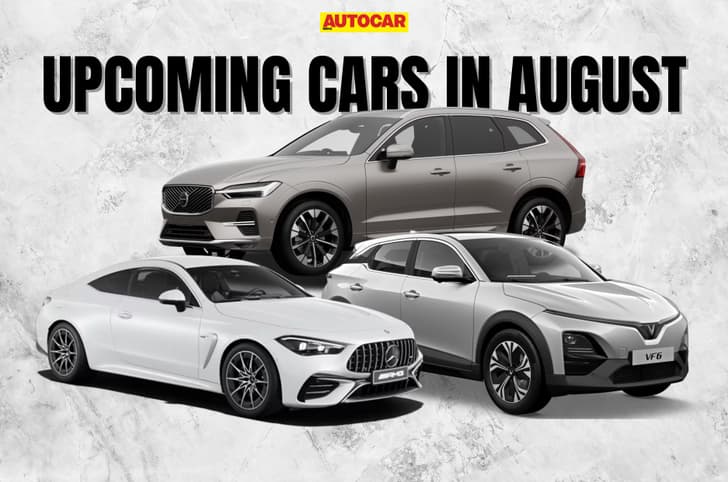 New car launches and reveals in August