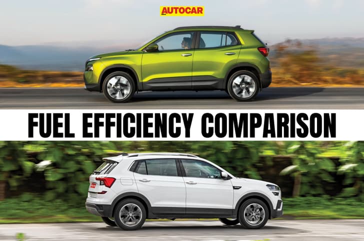 Skoda Kylaq vs Kushaq real world mileage test
