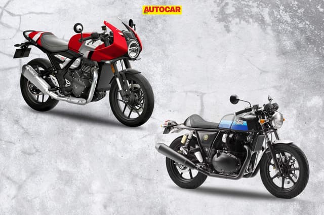 Triumph Thruxton 400 vs Royal Enfield Continental GT 650: Price and specification comparison