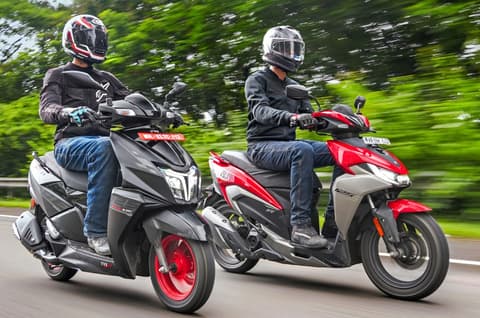 Hero Xoom 125 vs TVS Ntorq Race XP comparison review