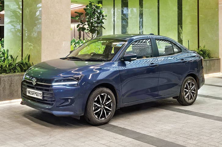 2025 maruti suzuki dzire in field