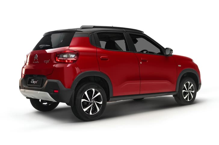 Citroen C3 X Shine rear right studio Citroen C3 X Shine rear right studio