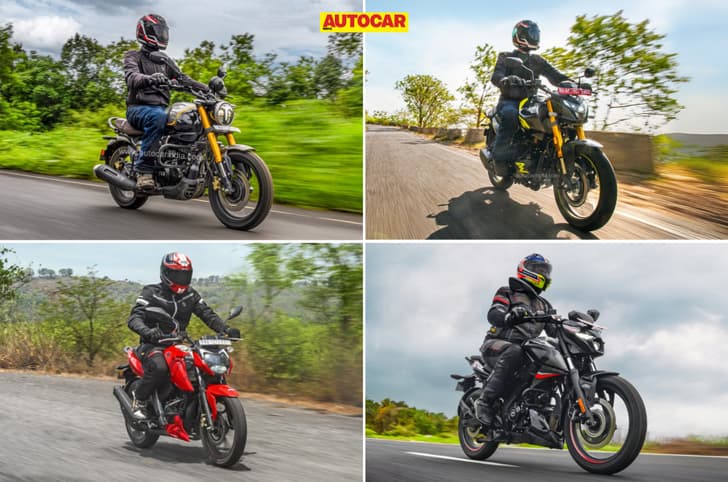 most affordable bikes with a USD fork in India