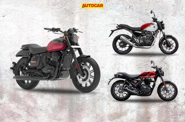 2025 Yezdi Roadster vs rivals: price and specifications compared