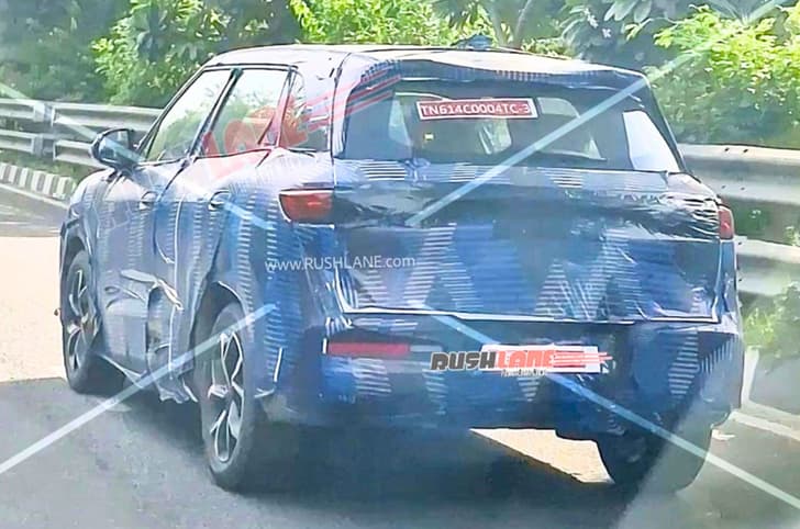 BYD Atto 2 spied on test in India
