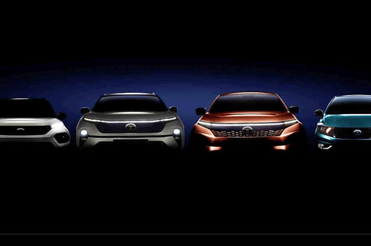 Tata Punch, Harrier Curvv and Tiago.