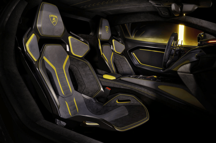 Lamborghini Fenomeno bucket seats