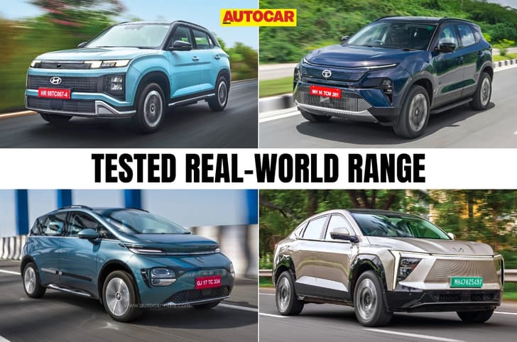 Every EV range tested by Autocar India