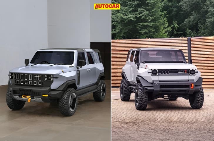 Mahindra Vision T vs Thar.e Mahindra Vision T vs Thar.e