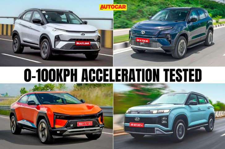 Quickest tested EVs in India Quickest tested EVs in India