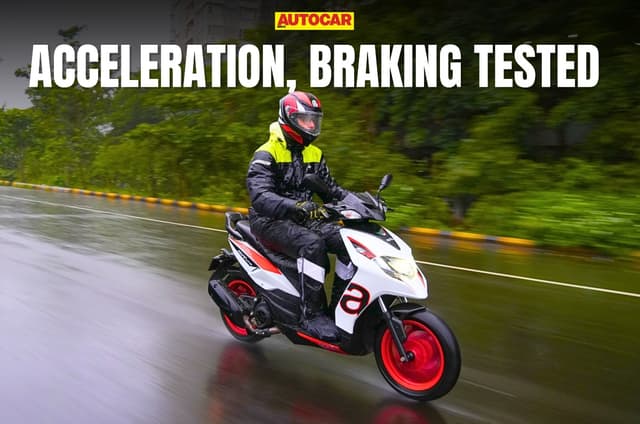 Aprilia SR 175 real world performance tested  