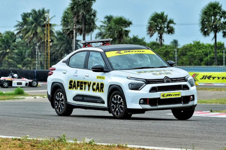 Citroen Basalt safety car Citroen Basalt safety car