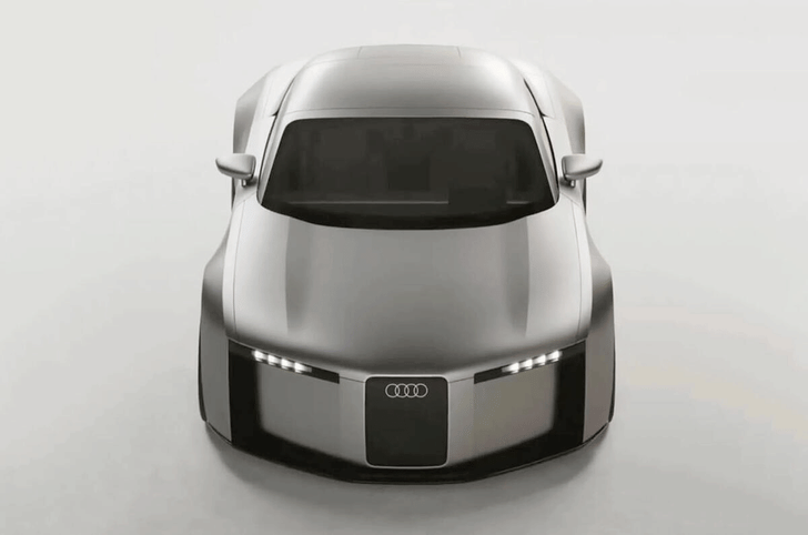 Audi TT concept front look