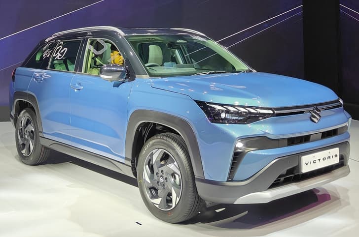 2025 maruti suzuki victoris front three quarter