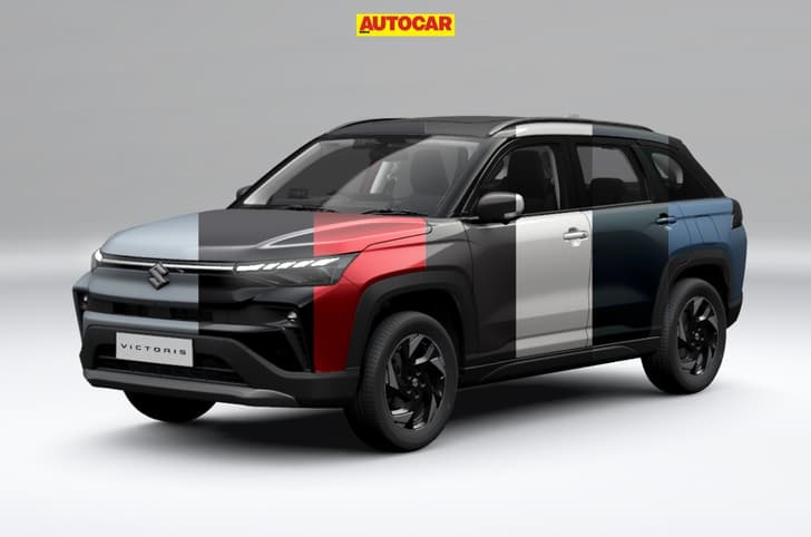 Maruti Victoris colors