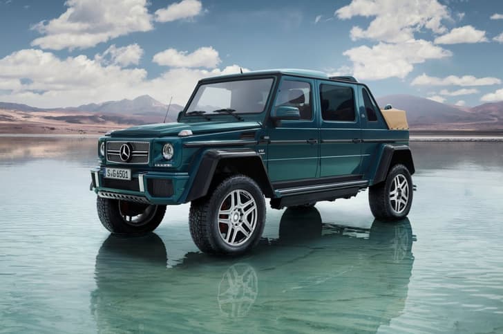 Mercedes-Maybach G 650 Landaulet front left side Mercedes-Maybach G 650 Landaulet front left side