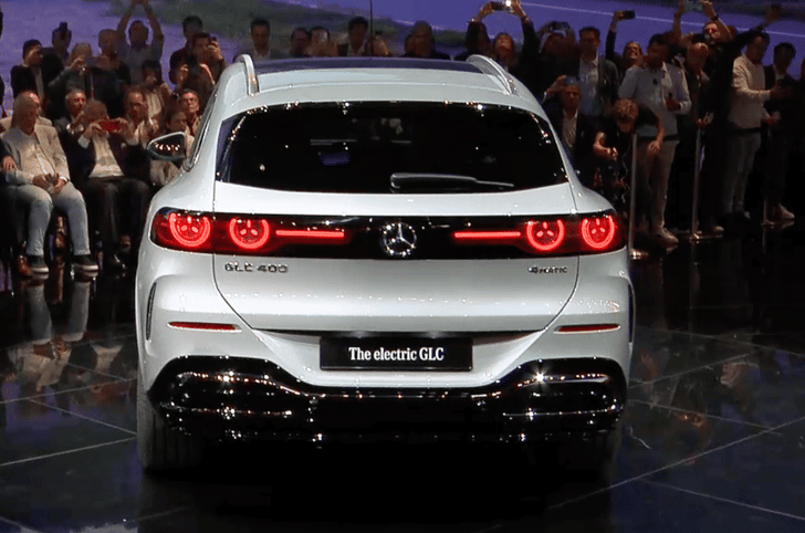 Mercedes GLC EV rear