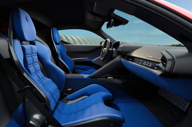 Ferrari 849 Testarossa interior Ferrari 849 Testarossa interior