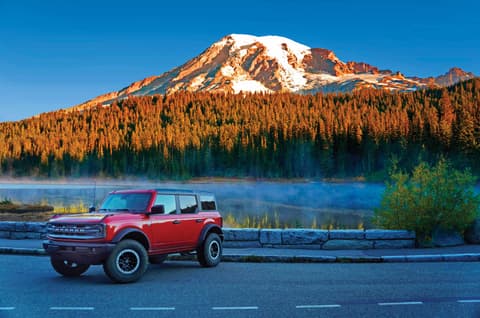 Washington's mountains explored in a Ford Bronco