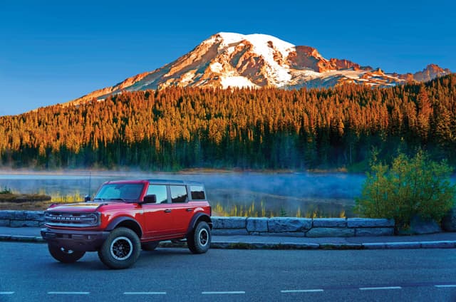 Washington's mountains explored in a Ford Bronco