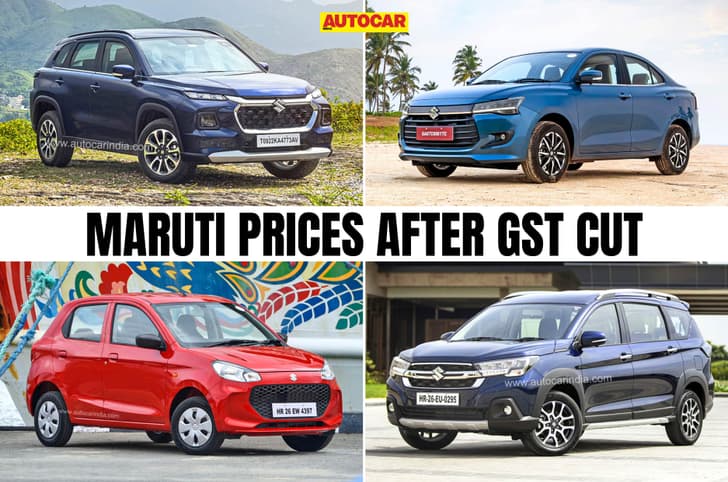 Maruti Suzuki prices after GST cuts: The Swift gets a lakh cheaper