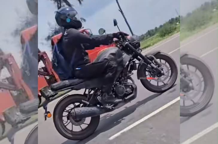 Yamaha XSR155 spied testing in India; upcoming launch soon