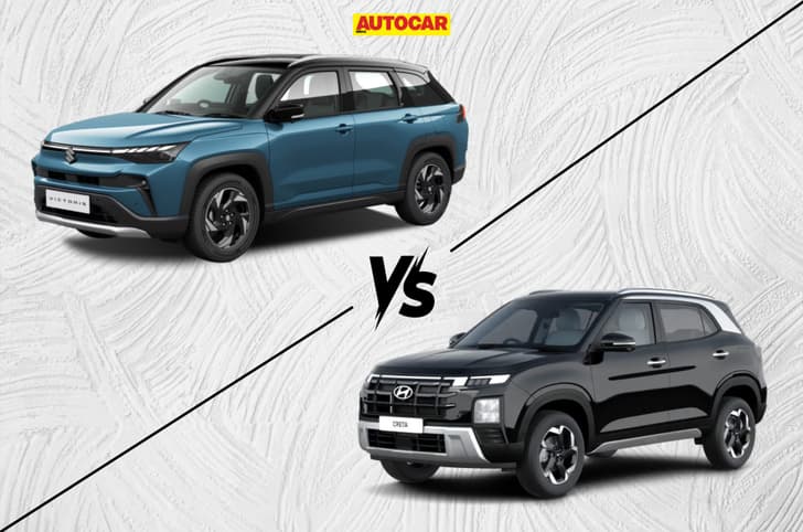 Maruti Victoris ZXI plus (O) vs Hyundai Creta King features and price compared