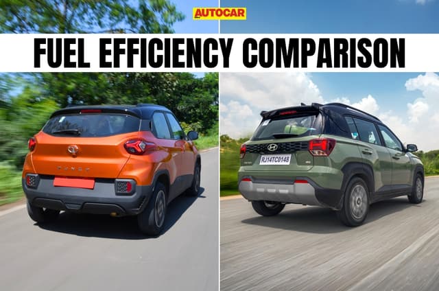Tata Punch vs Hyundai Exter real world efficiency compared