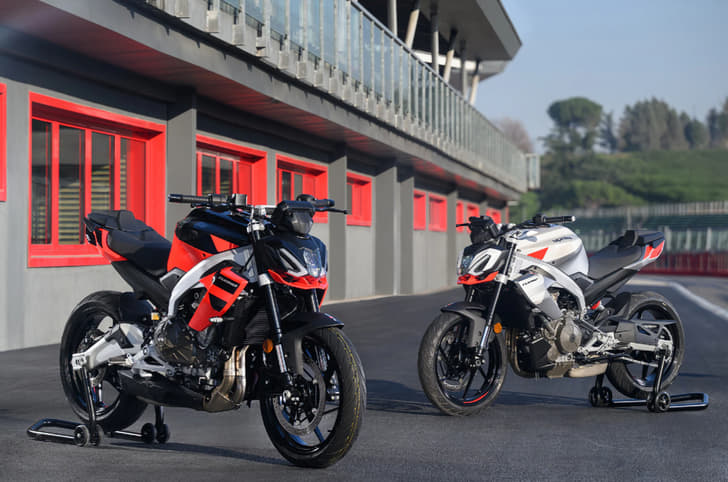 Aprilia Tuono 457 price unchanged despite GST 2.0