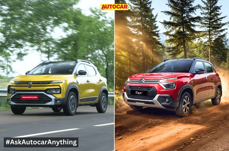 Renault Kiger and Citroen C3 are good cars to buy for a first time driver on Rs 10 lakh budget