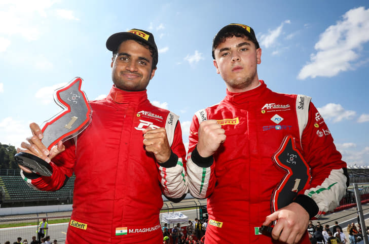 Mahaveer Raghunathan Italian GT Sprint Championship Imola