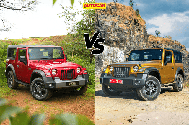 Mahindra Thar new vs old: Differences and similarities explained