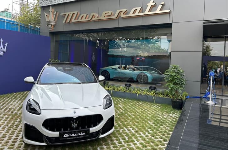 Maserati showroom launch