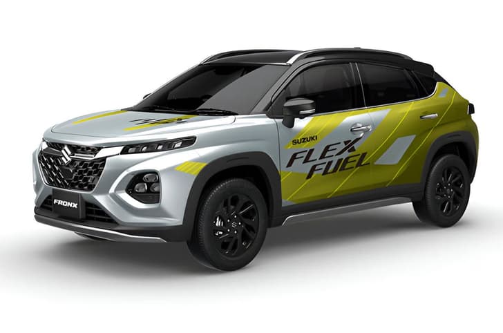 Maruti Fronx flex-fuel Japan Mobility Show