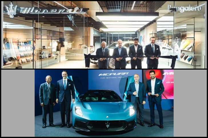 Maserati India’s third showroom opens in Bengaluru