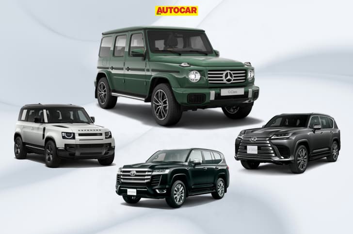 Mercedes G 450d vs rivals