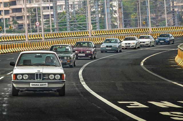 Every generation of 3-Series driven: 3's company