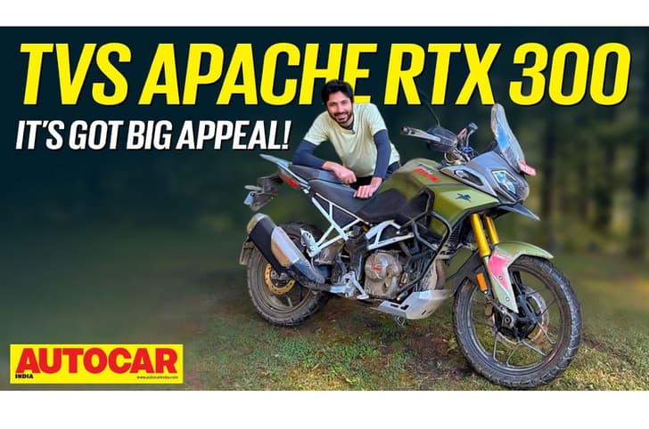 TVS Apache RTX 300 review thumbnail