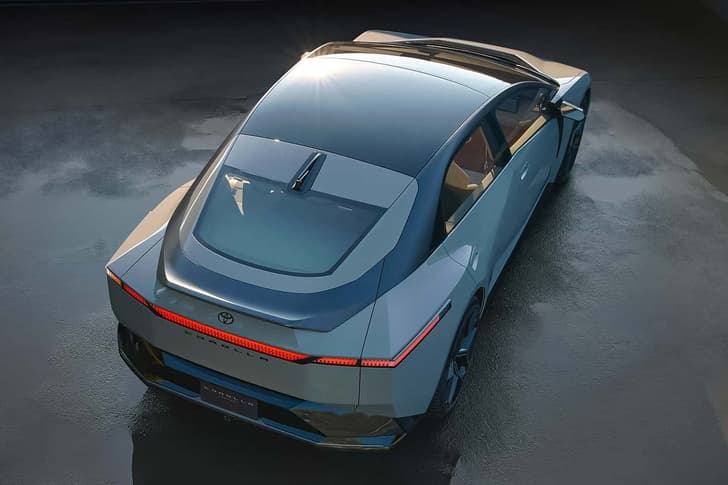 new toyota corolla concept top rear new toyota corolla concept in studio